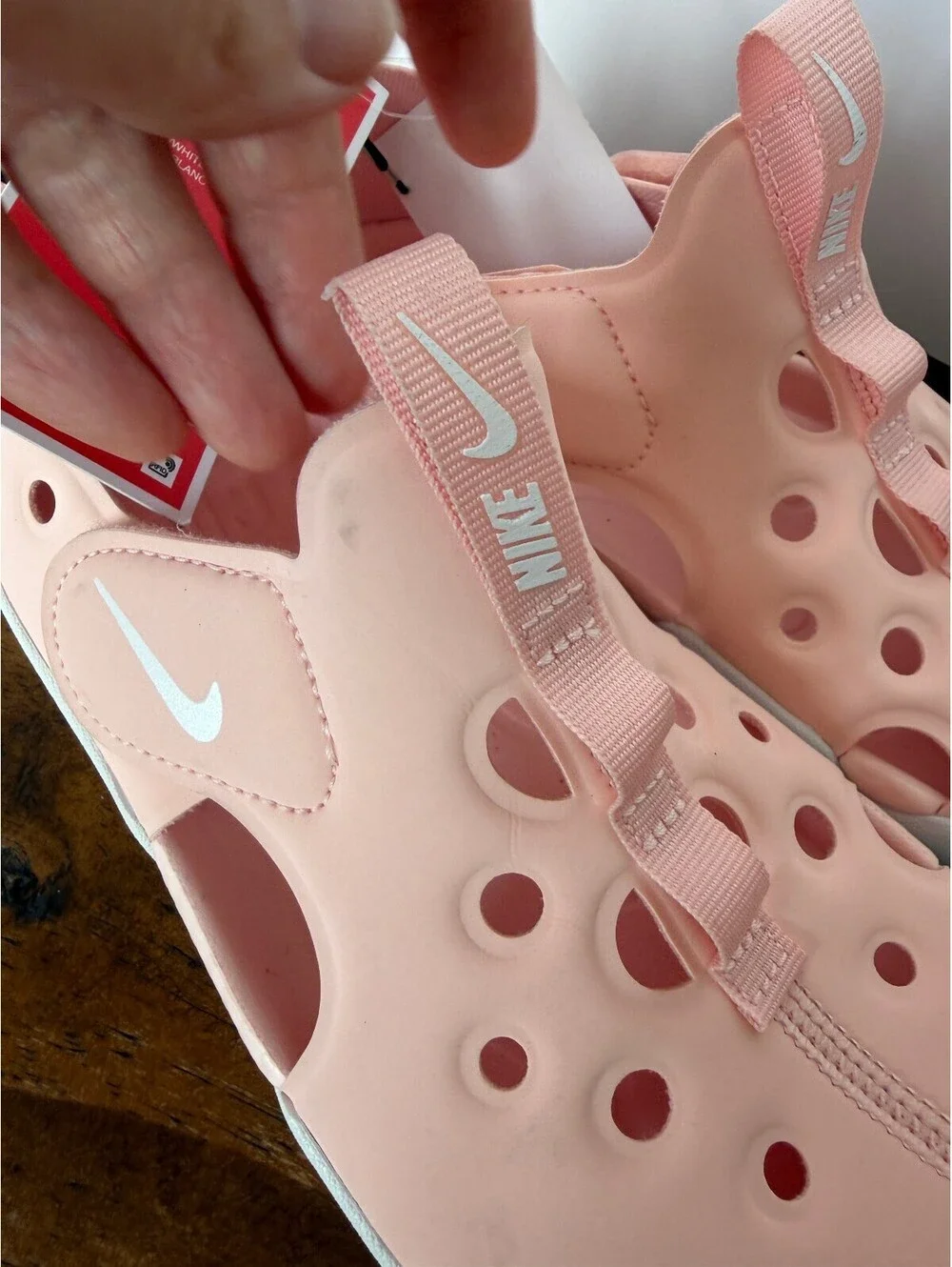 Nike Sunray Protect 4 PS Kids' Sandals in Echo Pink/White, Size 2Y